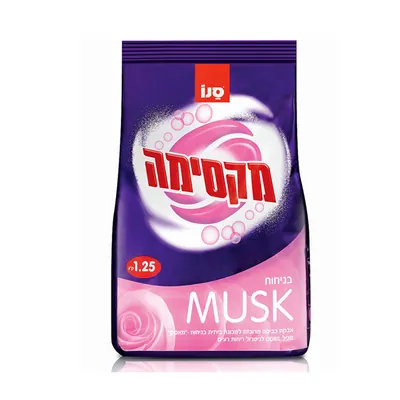 Порошок пральний Sano Maxima Musk, 1,25 кг