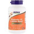 Пробиотический комплекс NOW Probiotic-10 + Bifido Boost 25 Billion капсулы №90