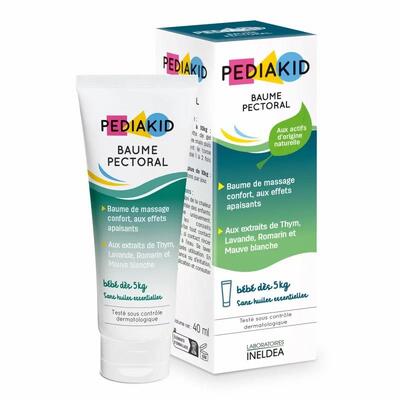 Педіакід PEDIAKID Baume Pectoral бальзам проти застуди для дітей від 5 кг, 40 мл