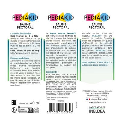 Педіакід PEDIAKID Baume Pectoral бальзам проти застуди для дітей від 5 кг, 40 мл