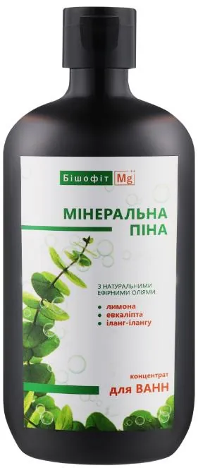 Концентрат для ванн Бішофіт Mg++ Мінеральна піна, 400 мл