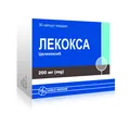 Лекокса капсули тв. по 200 мг №30 (10х3)