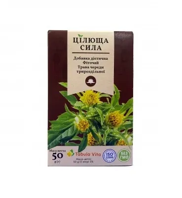 Фіточай Цілюща Сила Tabula Vita трава причепи, 50 г