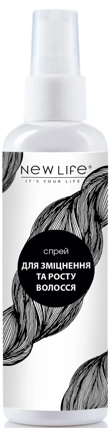 Спрей для волосся New Life для зміцнення і росту, 100 мл