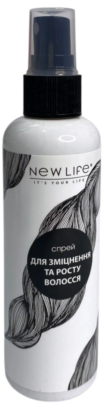 Спрей для волосся New Life для зміцнення і росту, 100 мл