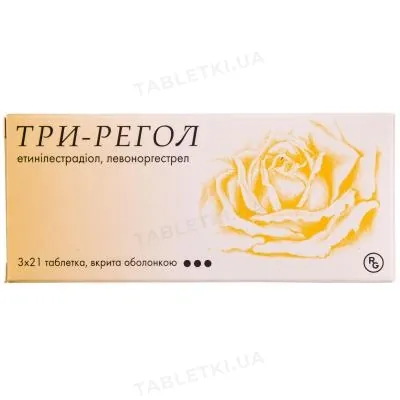 Три-регол комбі-упак.: таб., в/о №63 (21х3)