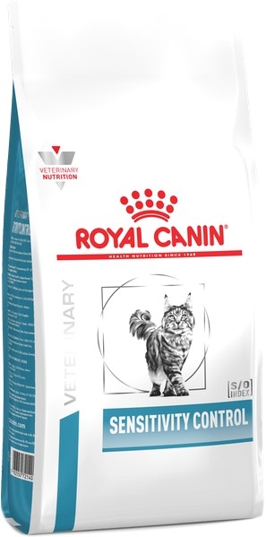 Корм сухой для взрослых котов Royal Canin Sensitivity Control Feline при пищевой аллергии, 1,5 кг