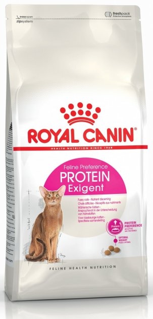 Корм сухой для котов Royal Canin Exigent Protein от 1 года привередливых к составу продукта, 2 кг