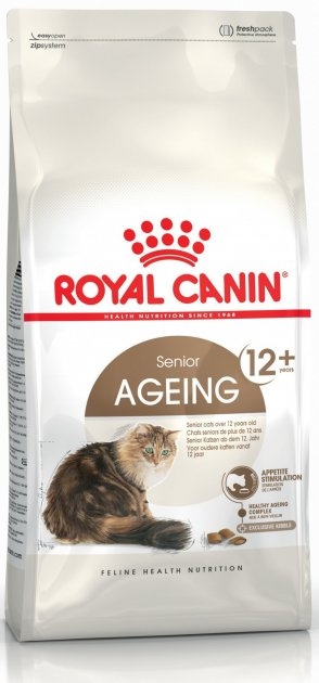 Корм сухой для зрелых котов Royal Canin Ageing +12 старше 12 лет, 2 кг
