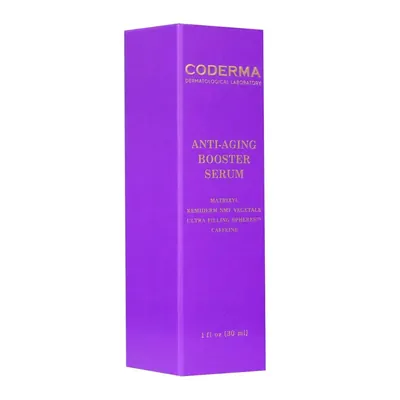 Сироватка-бустер для обличчя Coderma Dermatological Laboratory антивікова, 30 мл