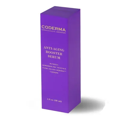 Сироватка-бустер для обличчя Coderma Dermatological Laboratory антивікова, 30 мл