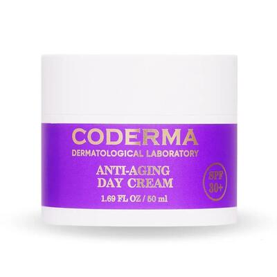 Крем для лица Coderma Dermatological Laboratory Антивековой дневной SPF 30+, 50 мл