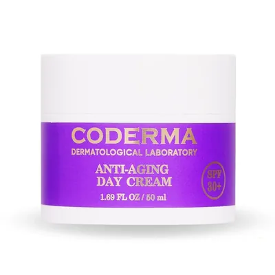 Крем для обличчя Coderma Dermatological Laboratory Антивіковий денний SPF 30+, 50 мл