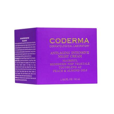 Крем для лица Coderma Dermatological Laboratory интенсивный антивозрастный ночной, 50 мл
