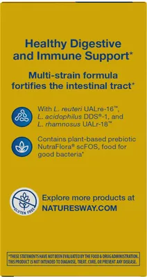 Пробіотик Nature's Way Primadophilus Reuteri Probiotic 5 billion, 30 капсул