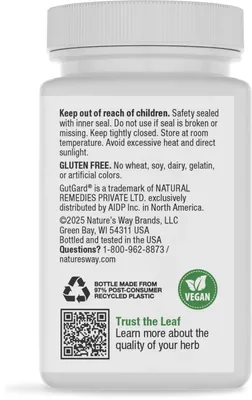 Солодки екстракт Nature's Way DGL, 100 жувальних таблеток