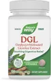 Солодки екстракт Nature's Way DGL, 100 жувальних таблеток