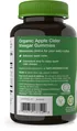 Яблучний оцет Nature's Way Apple Cider Vinegar смак яблука, 60 жувальних цукерок
