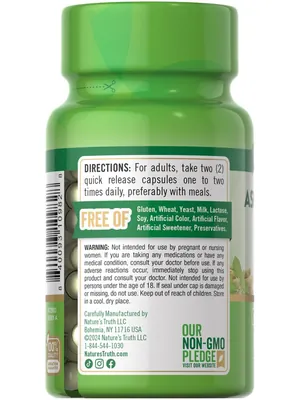 Ашваганда Nature's Truth Ashwagandha Root, 90 капсул швидкого вивільнення