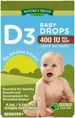 Вітамін Д3 Nature's Truth D3 Baby Drops краплі для новонароджених 400 МО, 9,2 мл