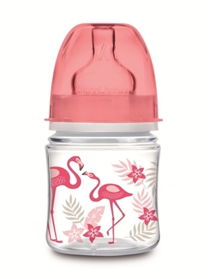 Бутылочка антиколиковая Canpol Babies EasyStart PP Jungle 35/226_cor с широким отверстием, 120 мл