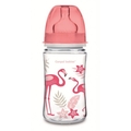 Бутылочка антиколиковая Canpol Babies EasyStart PP Jungle 35/227_cor с широким отверстием, 240 мл