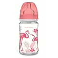 Пляшечка антиколікова Canpol Babies EasyStart PP Jungle 35/227_cor з широким отвором ,240 мл