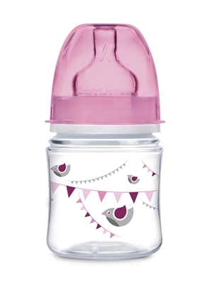 Бутылочка антиколиковая Canpol Babies EasyStart PP Let`s celebrate 35/228_pin с широким отверстием, 120 мл