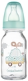 Бутылочка Canpol Babies 42/202 стеклянная с рисунком, 120 мл