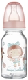 Бутылочка Canpol Babies 42/202 стеклянная с рисунком, 120 мл