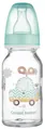 Пляшечка Canpol Babies 42/202 скляна з малюнком, 120 мл