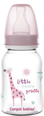 Пляшечка Canpol Babies 59/100 PP з малюнком, 120 мл