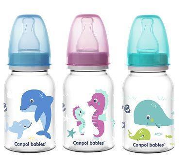 Бутылочка Canpol Babies 59/300 Love&Sea PP, 120 мл