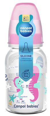 Пляшечка Canpol Babies 59/300 Love&Sea PP, 120 мл