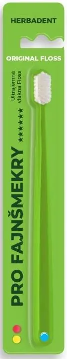 Зубна щітка Herbadent Original Floss ULTRASOFT ультрам’яка, салатова, 1 шт