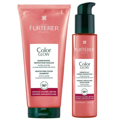 Набор Rene Furterer Color Glow Set Сияние окрашенных волос (Шампунь 200 мл + Крем 100 мл)