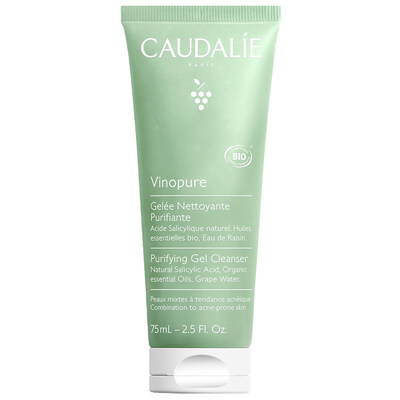 Желе для умывания Caudalie Vinopure Чистая кожа, 75 мл