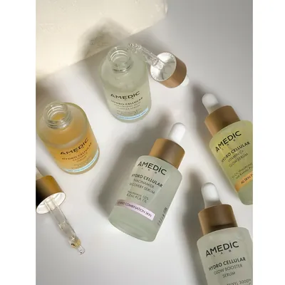 Сироватка для обличчя Amedic Hydro Cellular VItamin С+ Glow Serum для сяяння шкіри з вітаміном С та екстрактом сливи какаду, 30 мл