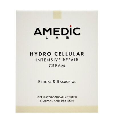 Крем для лица Amedic Hydro Cellular Intensive Repair Cream Интенсивный восстанавливающий крем с ретинолом и бакучиолом, 50 мл