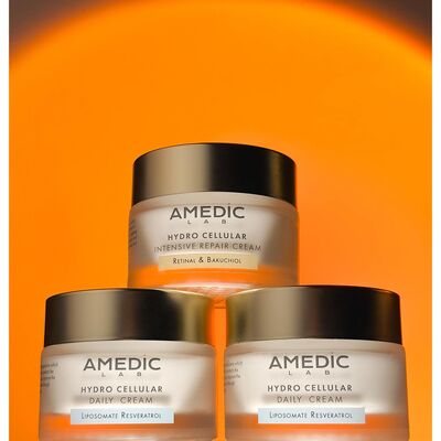 Крем для лица Amedic Hydro Cellular Intensive Repair Cream Интенсивный восстанавливающий крем с ретинолом и бакучиолом, 50 мл