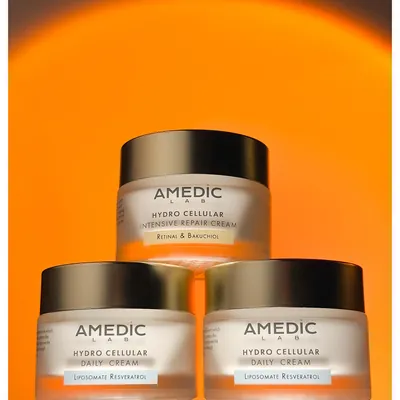 Крем для обличчя Amedic Hydro Cellular Intensive Repair Cream Інтенсивний відновлюючий крем з ретинолом і бакучіолом, 50 мл