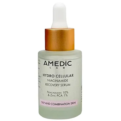 Сироватка для обличчя Amedic Hydro Cellular Niacinamide Recovery Serum відновлююча з ніацинамідом, 30 мл