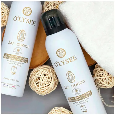 Гель-піна для душу O'lysee Le Cocon Очищуюча, 200 мл