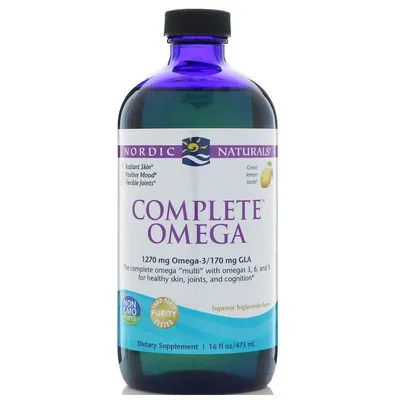 Complete Omega™, лимон, 473 мл (16 рідк. унцій)