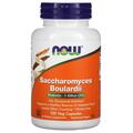 Сахароміцети буларді NOW Saccharomyces Boulardii 5 млрд. КУО, 120 вегетаріанських капсул