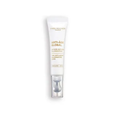 Крем для контуру очей Yves Rocher Anti-Age Global Антивіковий із золотим тисячолистником, 15 мл
