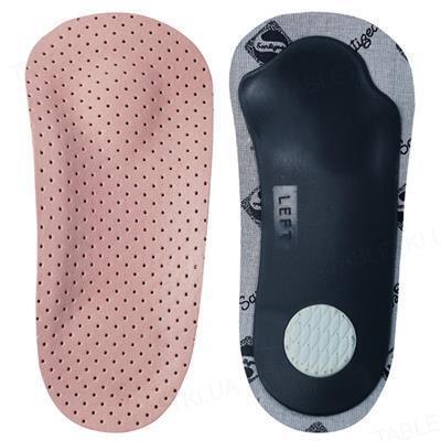 Полустелька-супинатор Foot Care ШНС-001 ортопедическая кожаная, размер 35-36