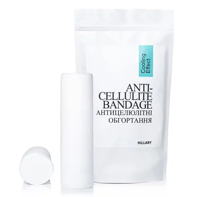 Обгортання для тіла Hillary Anti-cellulite Bandage Cooling Effect антицелюлітне з охолоджувальним ефектом
