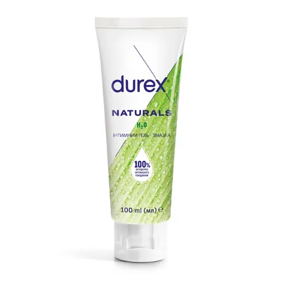 Гель-змазка інтимна Durex Naturals натуральні інгредієнти