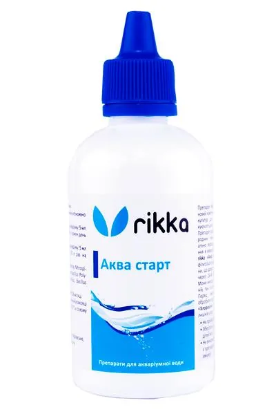 Аква старт Rikka для акваріумної води, 100 мл